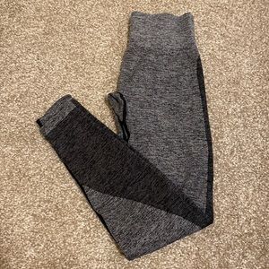XS PINK Grey Seamless Leggings
